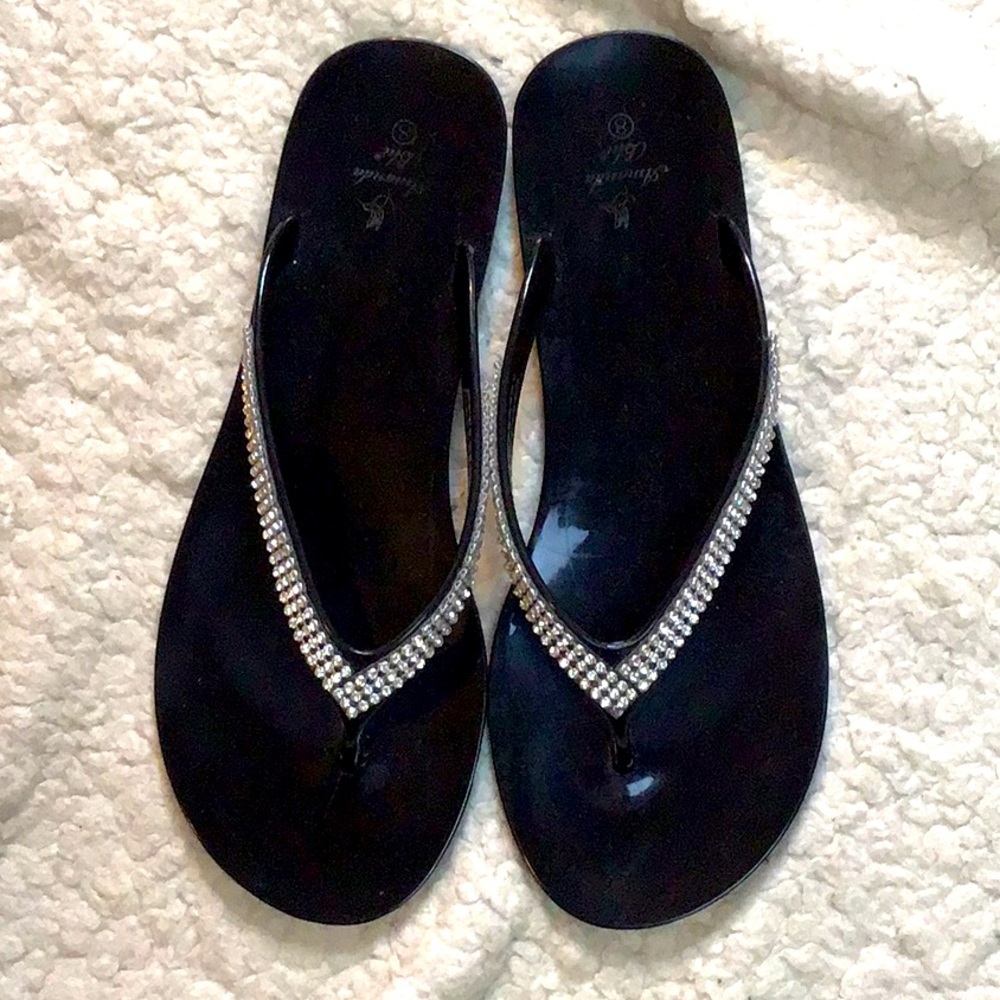 Amanda Blu Rhinestone Sandals